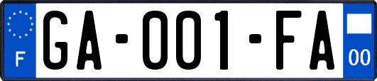 GA-001-FA