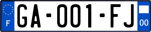 GA-001-FJ