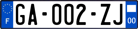 GA-002-ZJ