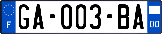 GA-003-BA