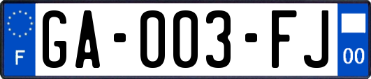 GA-003-FJ
