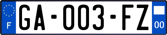 GA-003-FZ