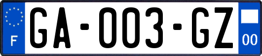 GA-003-GZ