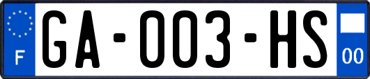 GA-003-HS