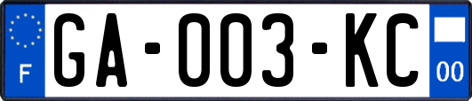 GA-003-KC