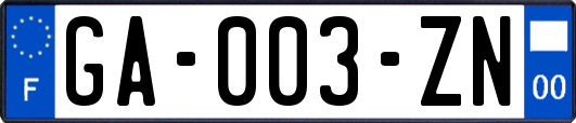 GA-003-ZN