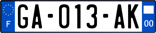 GA-013-AK