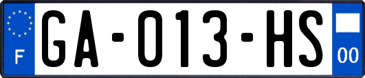 GA-013-HS