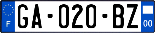 GA-020-BZ