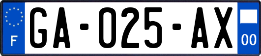 GA-025-AX