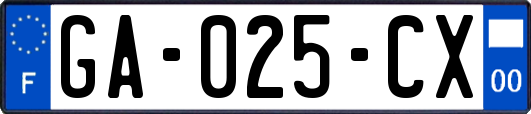 GA-025-CX