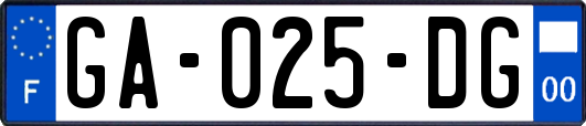 GA-025-DG