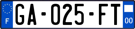 GA-025-FT