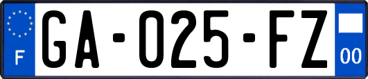 GA-025-FZ