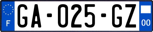 GA-025-GZ