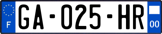 GA-025-HR