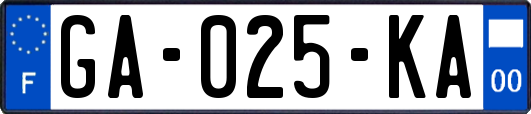 GA-025-KA