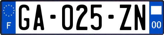 GA-025-ZN