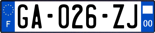 GA-026-ZJ