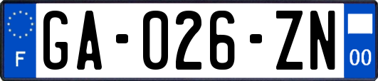 GA-026-ZN