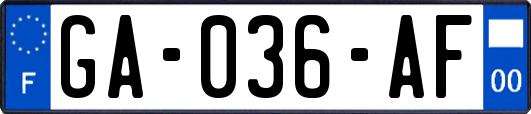 GA-036-AF
