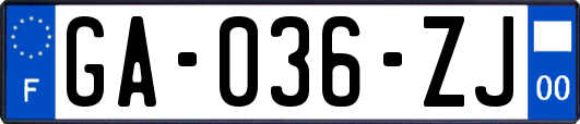 GA-036-ZJ