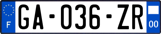 GA-036-ZR