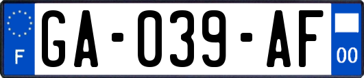 GA-039-AF
