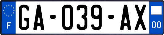 GA-039-AX