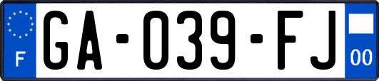 GA-039-FJ