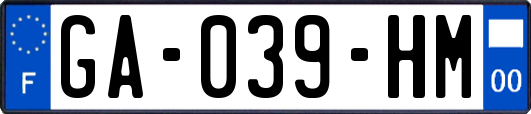GA-039-HM