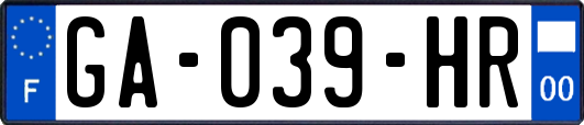 GA-039-HR