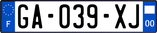 GA-039-XJ