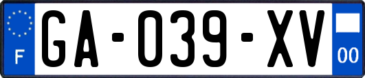 GA-039-XV