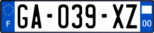 GA-039-XZ