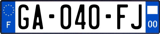 GA-040-FJ