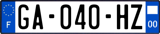 GA-040-HZ