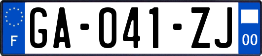 GA-041-ZJ