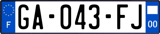 GA-043-FJ