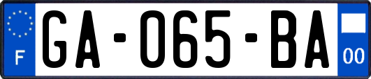 GA-065-BA