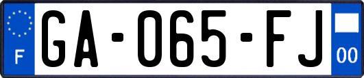 GA-065-FJ