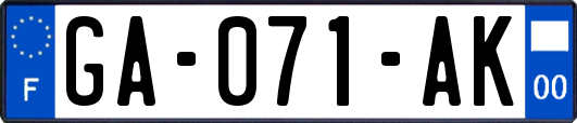 GA-071-AK