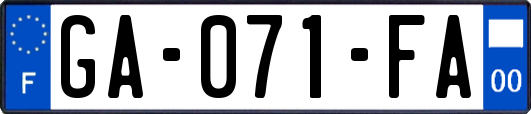 GA-071-FA