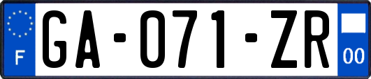 GA-071-ZR