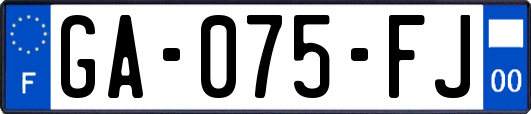 GA-075-FJ