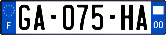 GA-075-HA