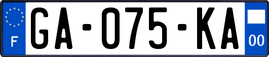 GA-075-KA