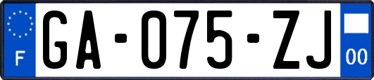 GA-075-ZJ