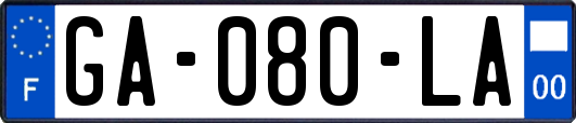 GA-080-LA