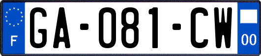 GA-081-CW